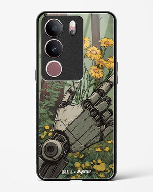 Metal and Bloom [BREATHE] Glass Case Phone Cover (Vivo)