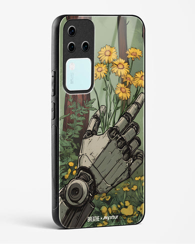 Metal and Bloom [BREATHE] Glass Case Phone Cover (Vivo)
