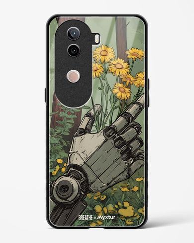 Metal and Bloom [BREATHE] Glass Case Phone Cover (Vivo)