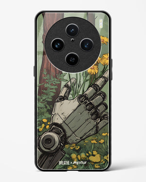 Metal and Bloom [BREATHE] Glass Case Phone Cover (Vivo)