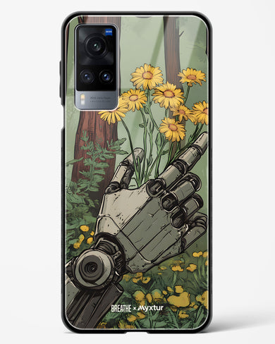 Metal and Bloom [BREATHE] Glass Case Phone Cover (Vivo)