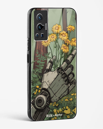 Metal and Bloom [BREATHE] Glass Case Phone Cover (Vivo)