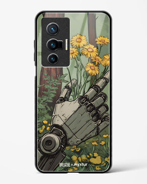 Metal and Bloom [BREATHE] Glass Case Phone Cover (Vivo)