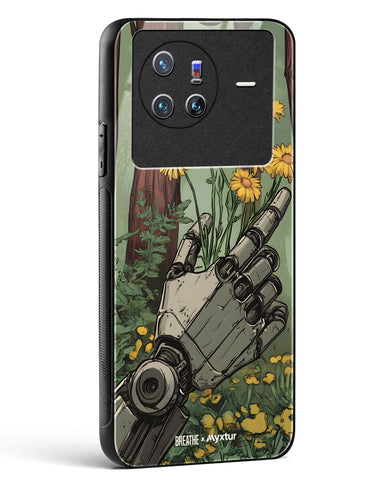 Metal and Bloom [BREATHE] Glass Case Phone Cover (Vivo)