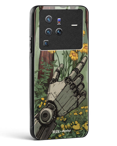 Metal and Bloom [BREATHE] Glass Case Phone Cover (Vivo)