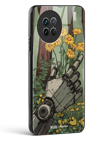 Metal and Bloom [BREATHE] Glass Case Phone Cover (Vivo)