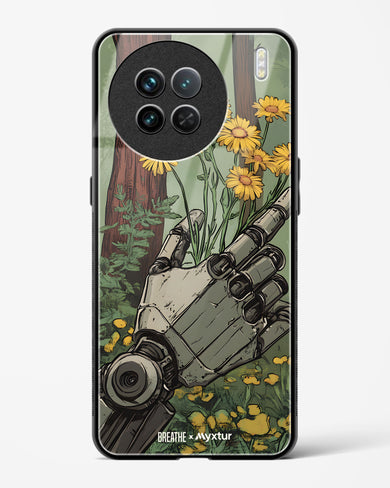 Metal and Bloom [BREATHE] Glass Case Phone Cover (Vivo)