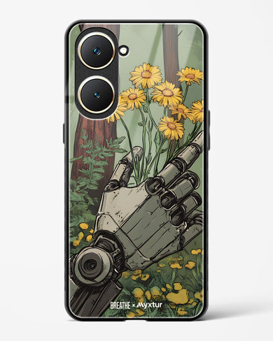 Metal and Bloom [BREATHE] Glass Case Phone Cover (Vivo)
