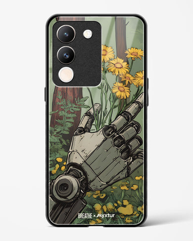 Metal and Bloom [BREATHE] Glass Case Phone Cover (Vivo)