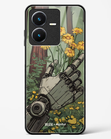 Metal and Bloom [BREATHE] Glass Case Phone Cover (Vivo)