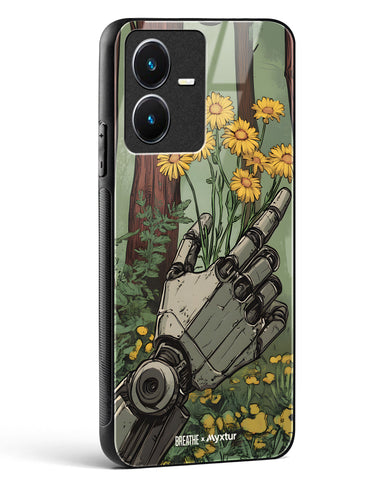 Metal and Bloom [BREATHE] Glass Case Phone Cover (Vivo)