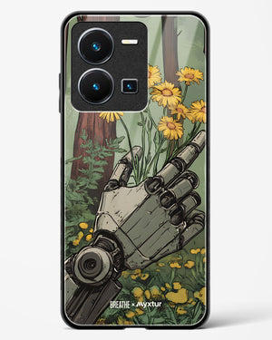 Metal and Bloom [BREATHE] Glass Case Phone Cover (Vivo)