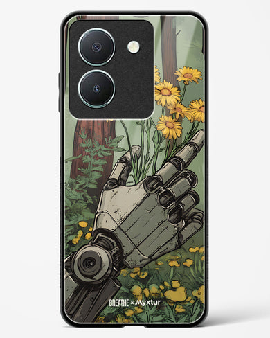 Metal and Bloom [BREATHE] Glass Case Phone Cover (Vivo)