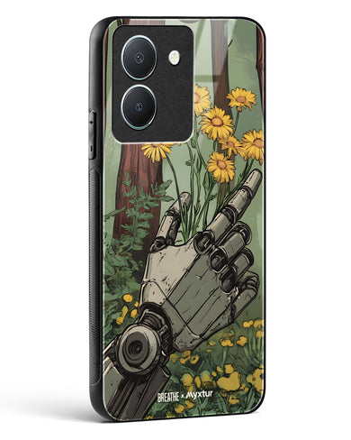 Metal and Bloom [BREATHE] Glass Case Phone Cover (Vivo)