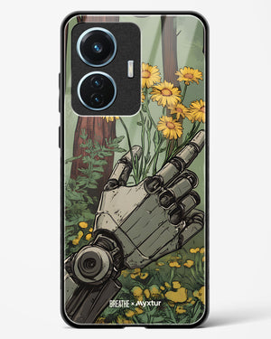 Metal and Bloom [BREATHE] Glass Case Phone Cover (Vivo)