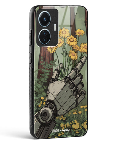 Metal and Bloom [BREATHE] Glass Case Phone Cover (Vivo)