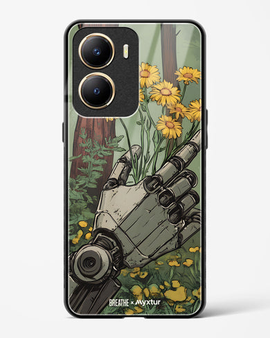 Metal and Bloom [BREATHE] Glass Case Phone Cover (Vivo)