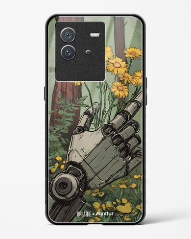 Metal and Bloom [BREATHE] Glass Case Phone Cover (Vivo)