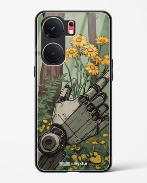 Metal and Bloom [BREATHE] Glass Case Phone Cover (Vivo)