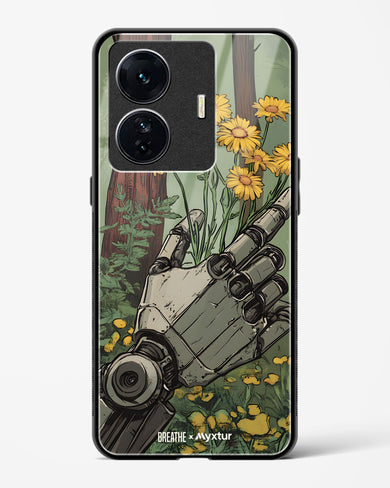 Metal and Bloom [BREATHE] Glass Case Phone Cover (Vivo)