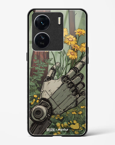 Metal and Bloom [BREATHE] Glass Case Phone Cover (Vivo)