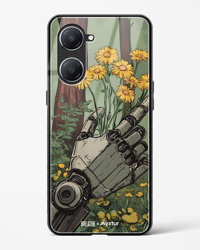 Metal and Bloom [BREATHE] Glass Case Phone Cover (Vivo)