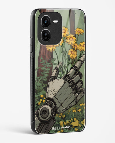 Metal and Bloom [BREATHE] Glass Case Phone Cover (Vivo)