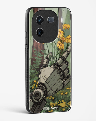 Metal and Bloom [BREATHE] Glass Case Phone Cover (Vivo)