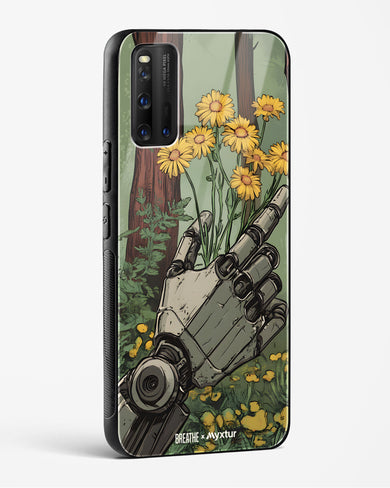 Metal and Bloom [BREATHE] Glass Case Phone Cover (Vivo)