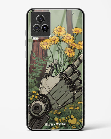 Metal and Bloom [BREATHE] Glass Case Phone Cover (Vivo)