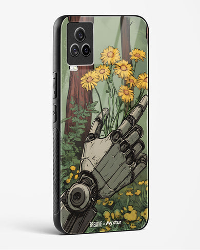 Metal and Bloom [BREATHE] Glass Case Phone Cover (Vivo)