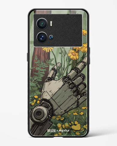 Metal and Bloom [BREATHE] Glass Case Phone Cover (Vivo)