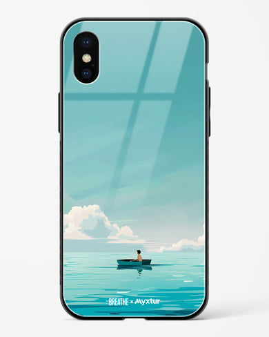 Ocean Calm [BREATHE] Glass Case Phone Cover (Apple)