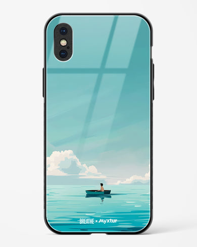 Ocean Calm [BREATHE] Glass Case Phone Cover (Apple)