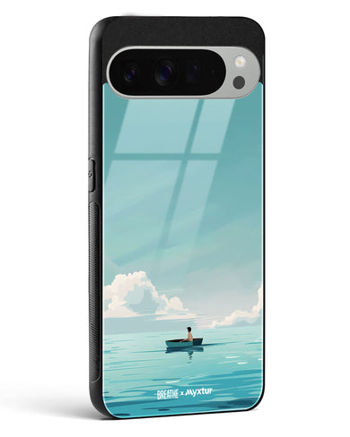 Ocean Calm [BREATHE] Glass Case Phone Cover (Google)