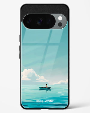 Ocean Calm [BREATHE] Glass Case Phone Cover (Google)