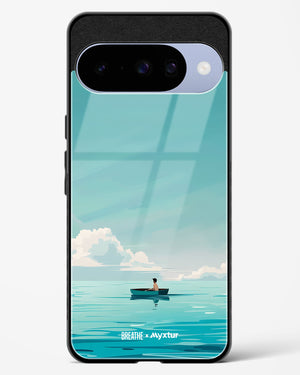 Ocean Calm [BREATHE] Glass Case Phone Cover (Google)