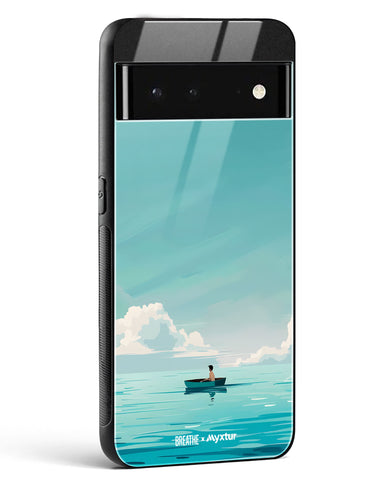 Ocean Calm [BREATHE] Glass Case Phone Cover (Google)