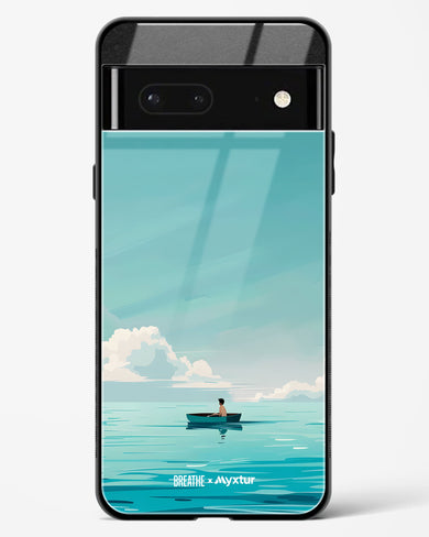 Ocean Calm [BREATHE] Glass Case Phone Cover (Google)