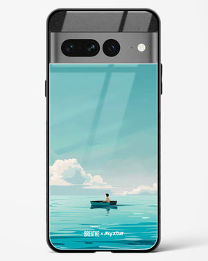 Ocean Calm [BREATHE] Glass Case Phone Cover (Google)