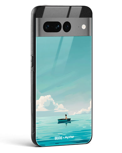 Ocean Calm [BREATHE] Glass Case Phone Cover (Google)