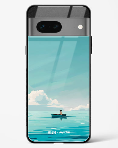 Ocean Calm [BREATHE] Glass Case Phone Cover (Google)