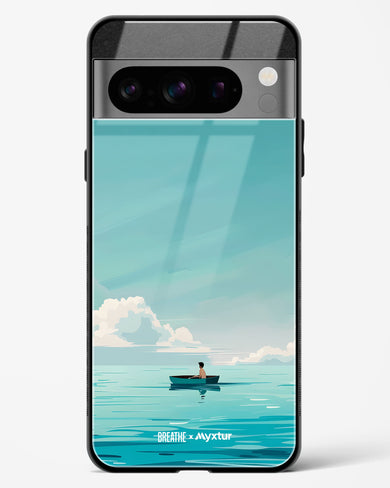 Ocean Calm [BREATHE] Glass Case Phone Cover (Google)