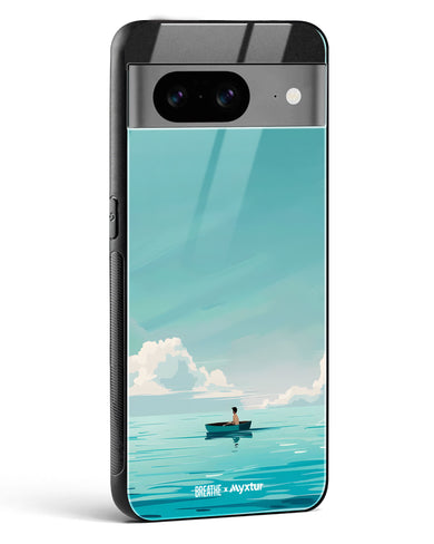 Ocean Calm [BREATHE] Glass Case Phone Cover (Google)