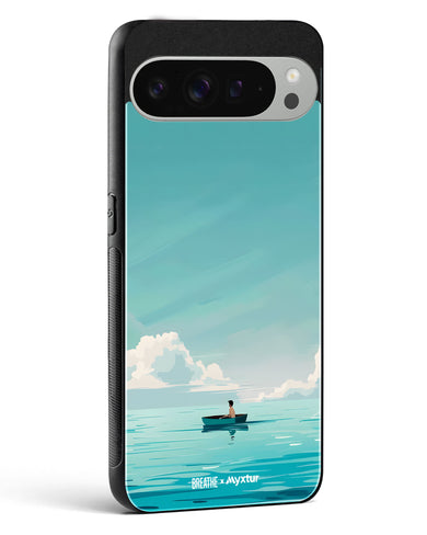 Ocean Calm [BREATHE] Glass Case Phone Cover (Google)