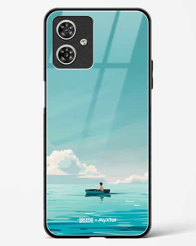 Ocean Calm [BREATHE] Glass Case Phone Cover (Motorola)