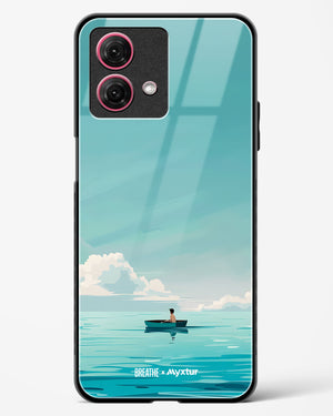 Ocean Calm [BREATHE] Glass Case Phone Cover (Motorola)