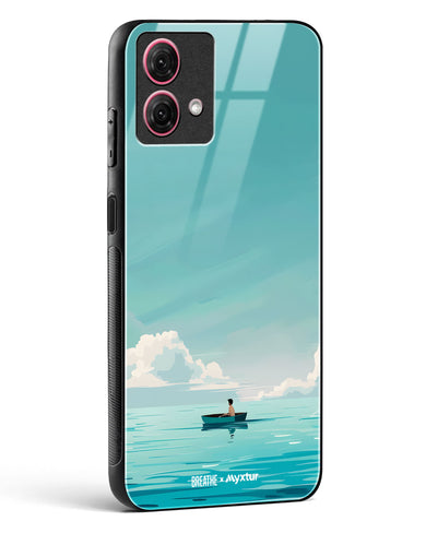 Ocean Calm [BREATHE] Glass Case Phone Cover (Motorola)