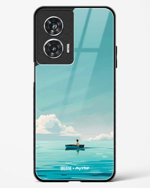 Ocean Calm [BREATHE] Glass Case Phone Cover (Motorola)