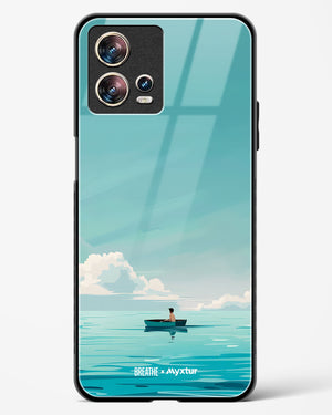 Ocean Calm [BREATHE] Glass Case Phone Cover (Motorola)